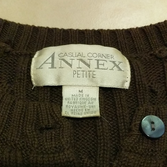 Petite Cable Knit Cardigan - Picture 6 of 7